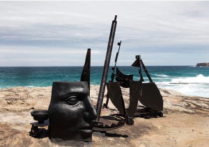 Orest Keywan, above the line, Sculpture by the Sea, Bondi 2011. Photo Samantha Burns.