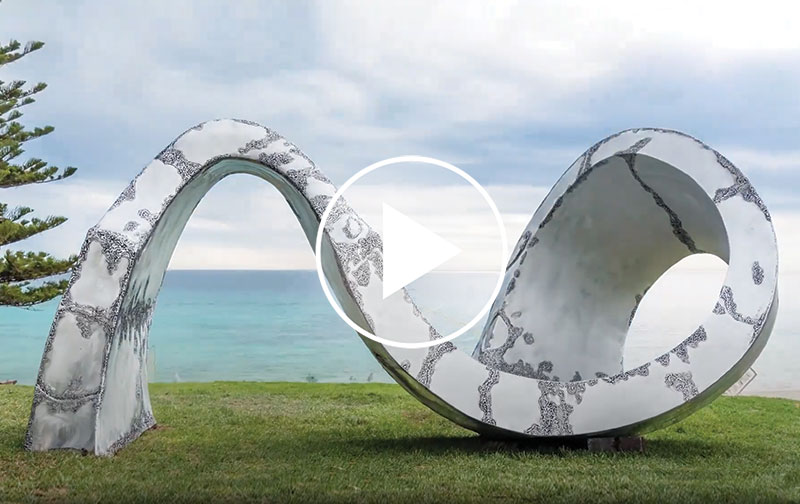 Sculpture by the Sea, Cottesloe 2023 Exhibition Video Sculpture by